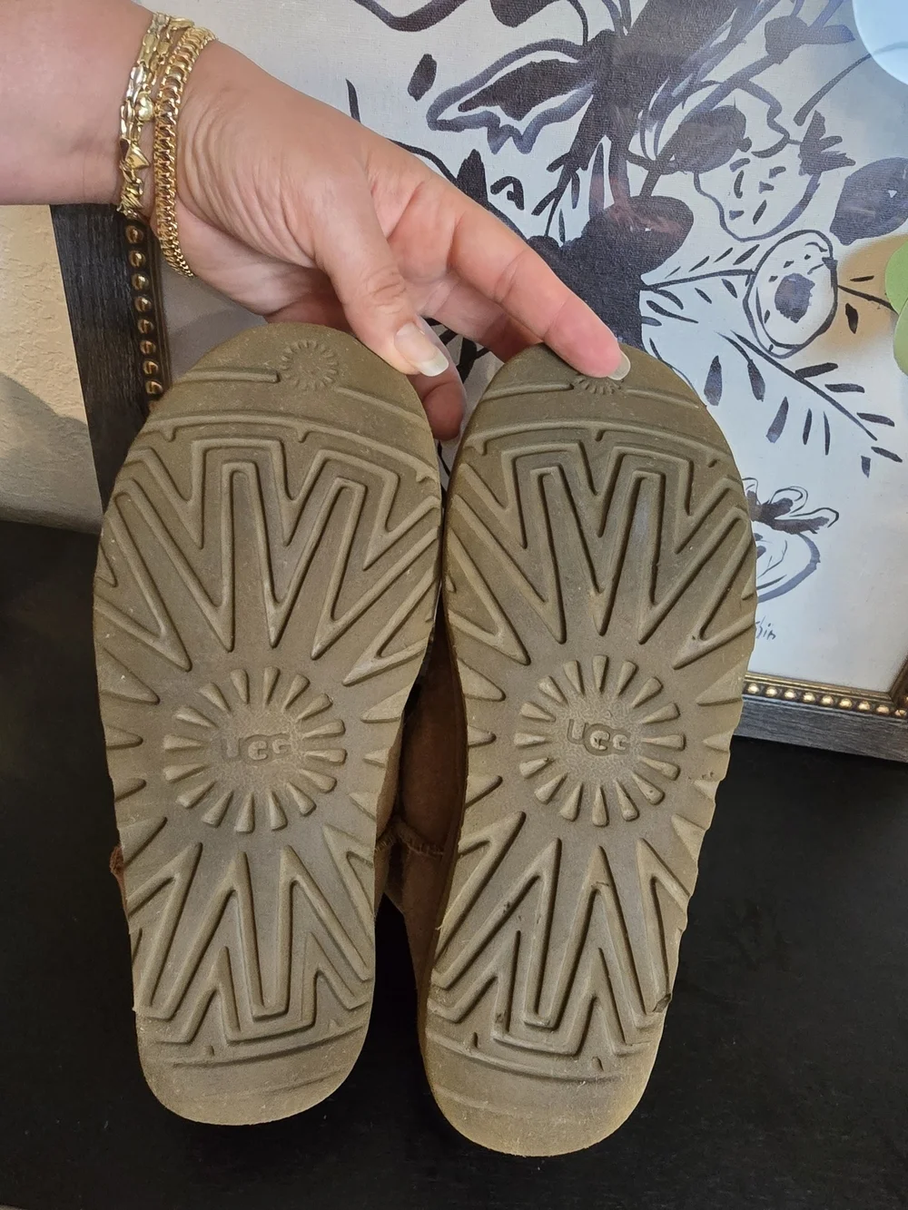 UGG boot interior